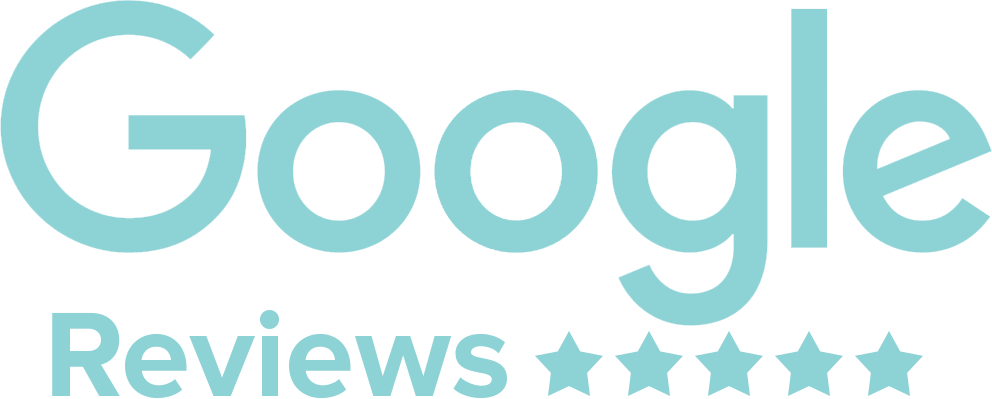 Google reviews logo with 5 stars