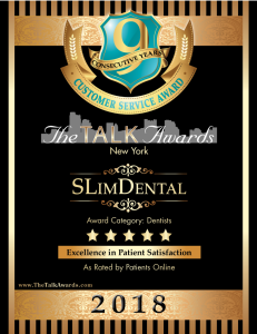 SlimDental Talk Awards badge
