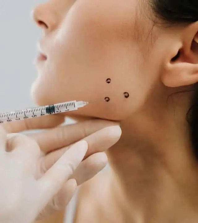 Botox injection for teeth grinding